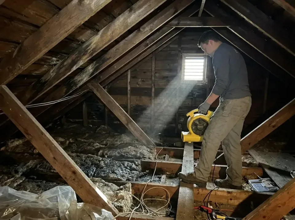 attic-water-damage-drying-proc-007 — frequently asked questions, Emergency Water Extraction & 24/7 Flood Response in Falls C…
